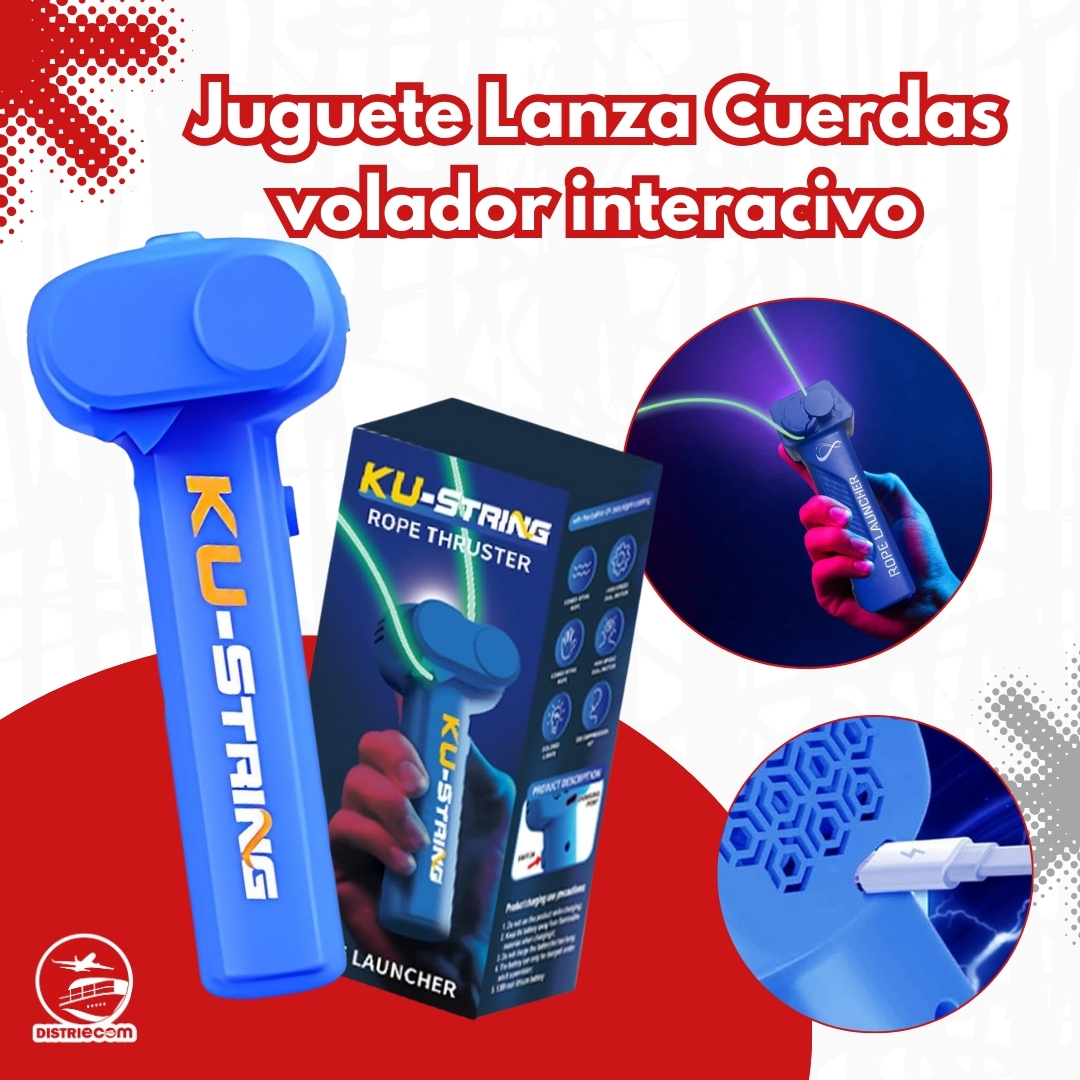 Miniatura 3 de JUGUETE LANZA CUERDA VOLADOR INTERACTIVO